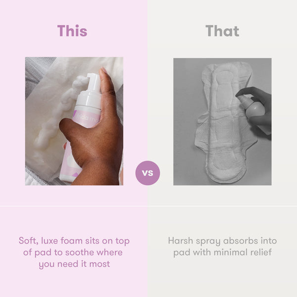 Witch Hazel Perineal Healing Foam - Postpartum Recovery Care