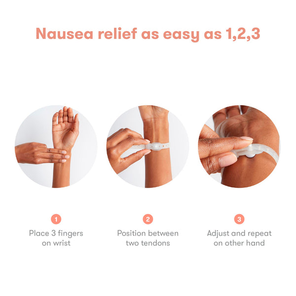 Wrist Bands Relief Band Safe For Pregnancy Anti-Nausea Bands