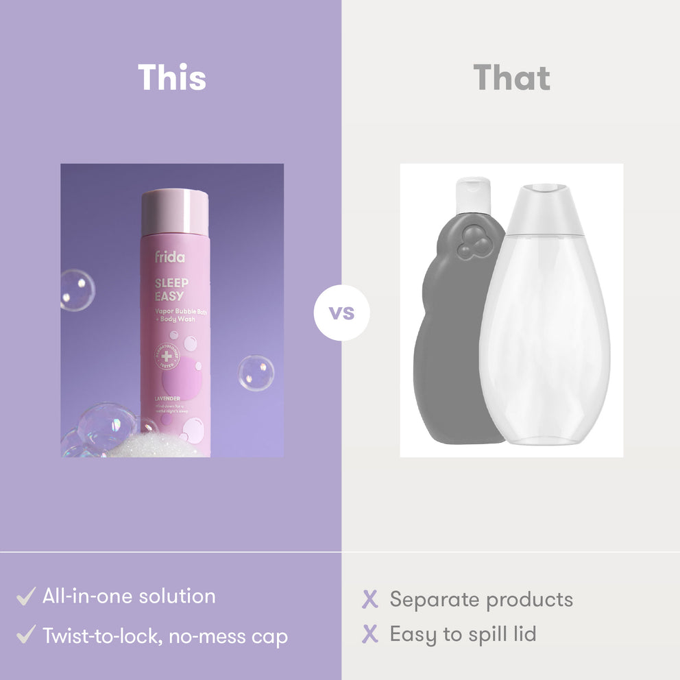 Sleep Easy Vapor Bubble Bath + Body Wash