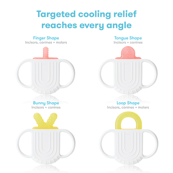 Not-Too-Cold-To-Hold Teether – Frida The fuss stops