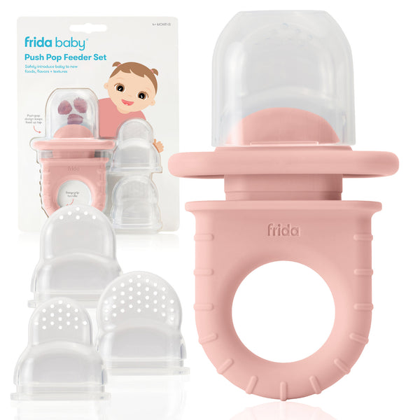 Push Pop Feeder Set – Frida The fuss stops - Main Image