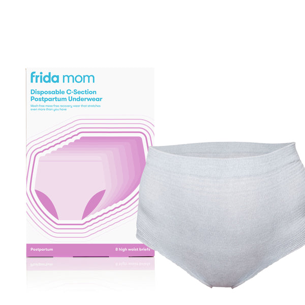14 Counts Mesh Underwear Postpartum High Waist C Section Disposable  Maternity Underwear S-2xl
