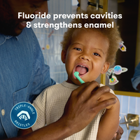 Triple-Angle Toothbrush + Fluoride Toothpaste Set