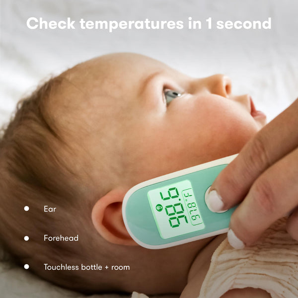 3-in-1 Ear, Forehead + Touchless Infrared Thermometer