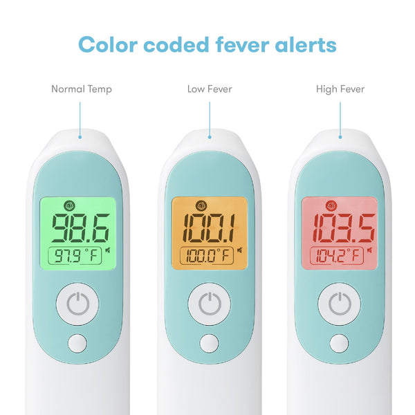 3in1 Ear, Forehead + Touchless Infrared Thermometer Frida The fuss stops here.