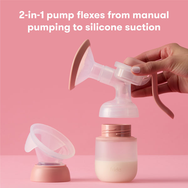 Manual Breast Pump – Frida The fuss stops