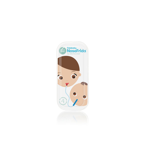 Frida Baby NoseFrida Carrying Case and Refills for the Snotsucker Kids  Decongestion and Cold Relief Saline Nasal Spray Sinus Rinse Aspirator, 3  Pieces 