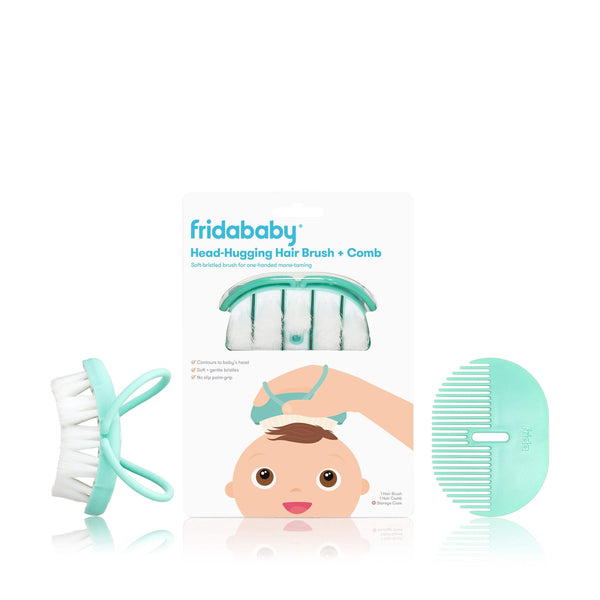 Baby Head-Hugging Hairbrush Styling Comb Set – Frida The fuss