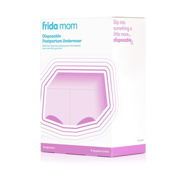 Frida Mom Disposable High Waist C-Section Postpartum Underwear, Super  Soft, Stretchy, Breathable, Wicking, Latex-Free, Regular (8 Count)