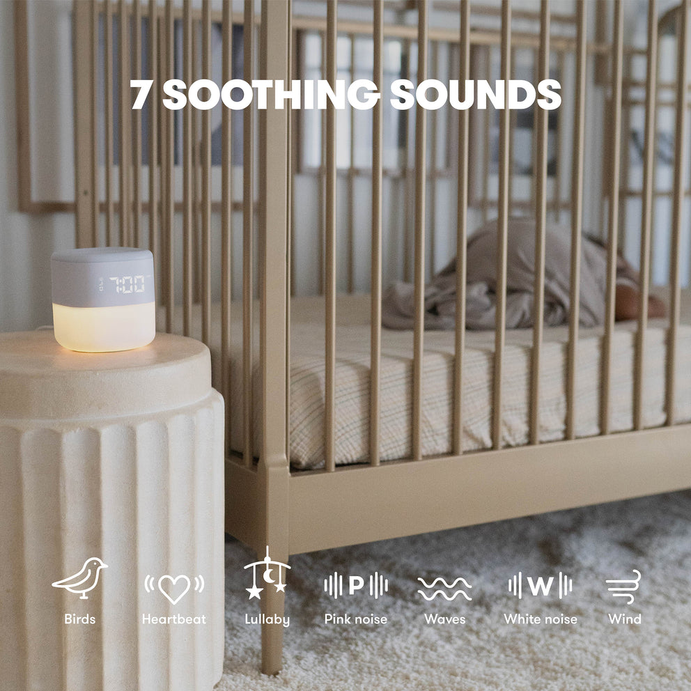 3-in-1 Sound Machine + When-To-Wake™ Clock + Nightlight