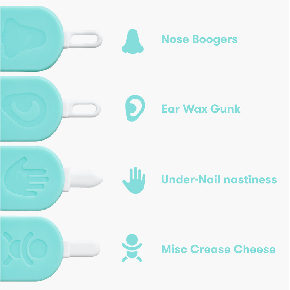 3-in-1 Nose, Nail + Ear Picker