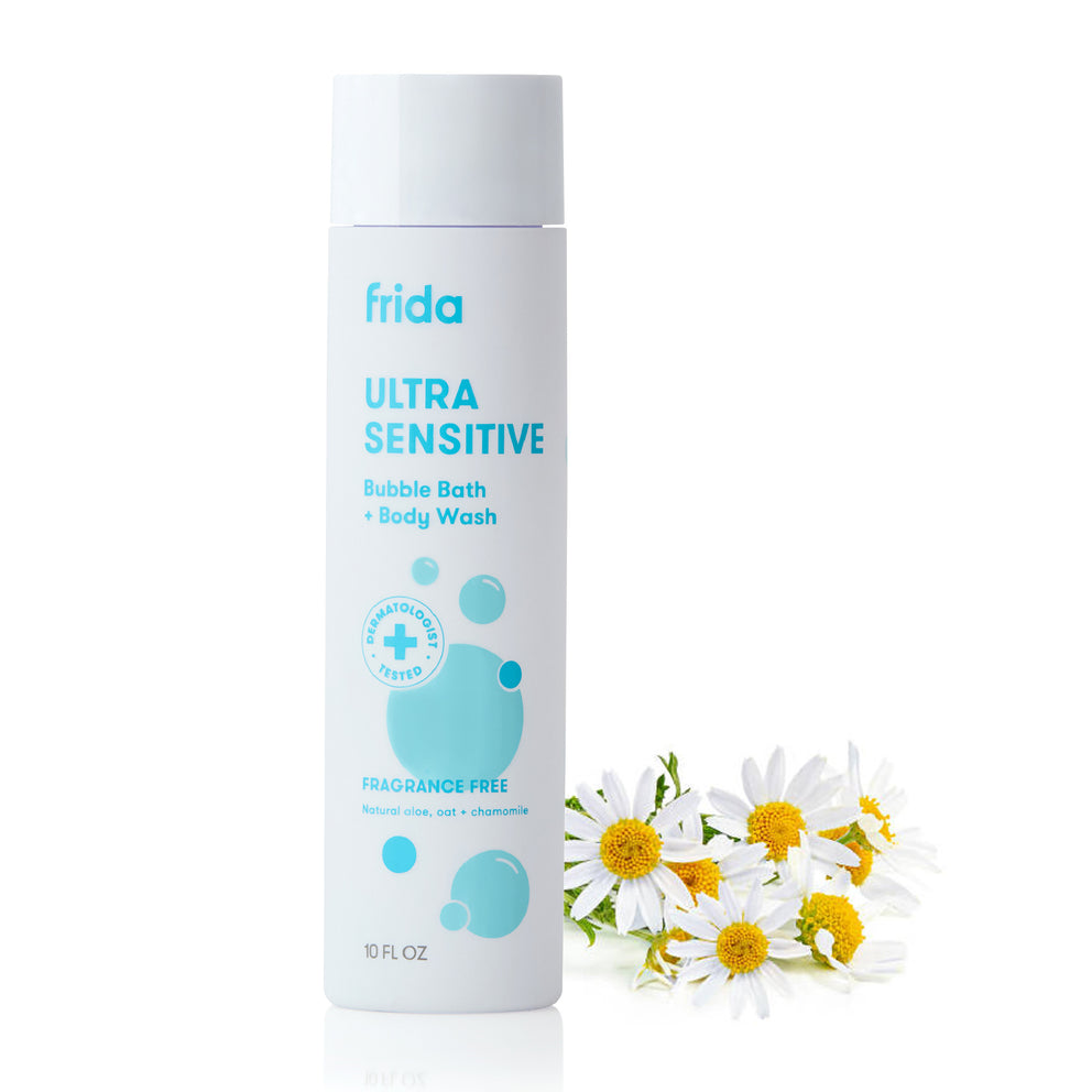 Ultra Sensitive Bubble Bath + Body Wash
