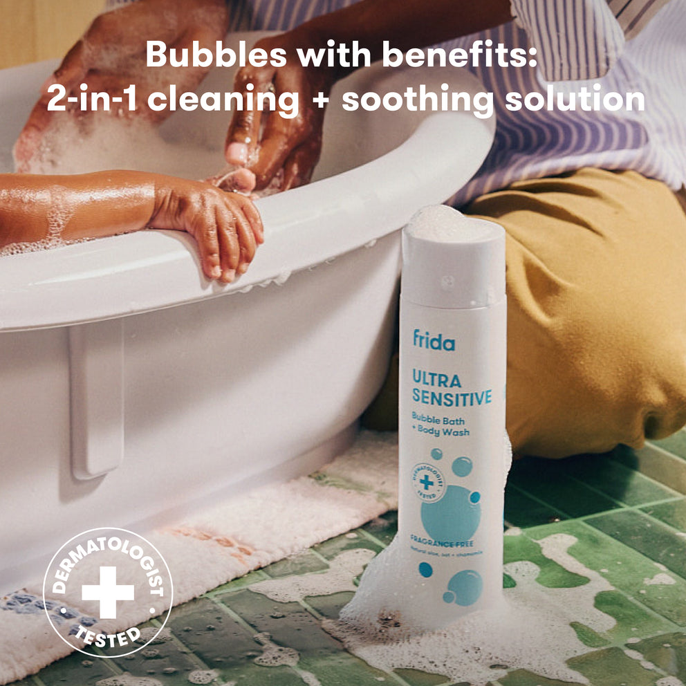 Ultra Sensitive Bubble Bath + Body Wash
