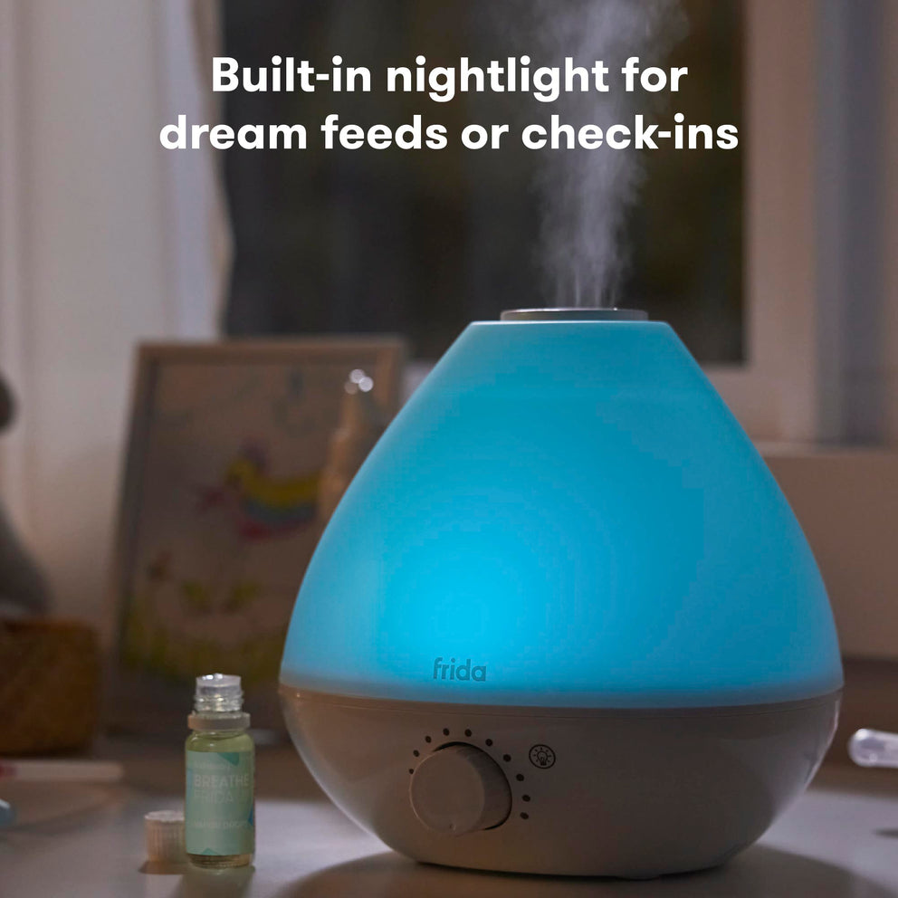 BreatheFrida the 3-IN-1 HUMIDIFIER, DIFFUSER + NIGHTLIGHT – Frida | The  fuss stops here.