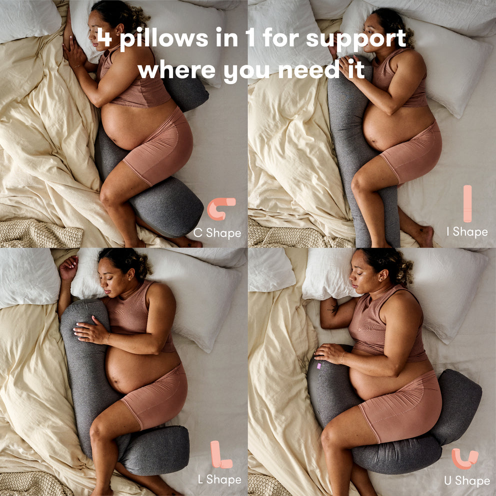 Adjustable Keep Cool Pregnancy Pillow Frida The fuss stops here