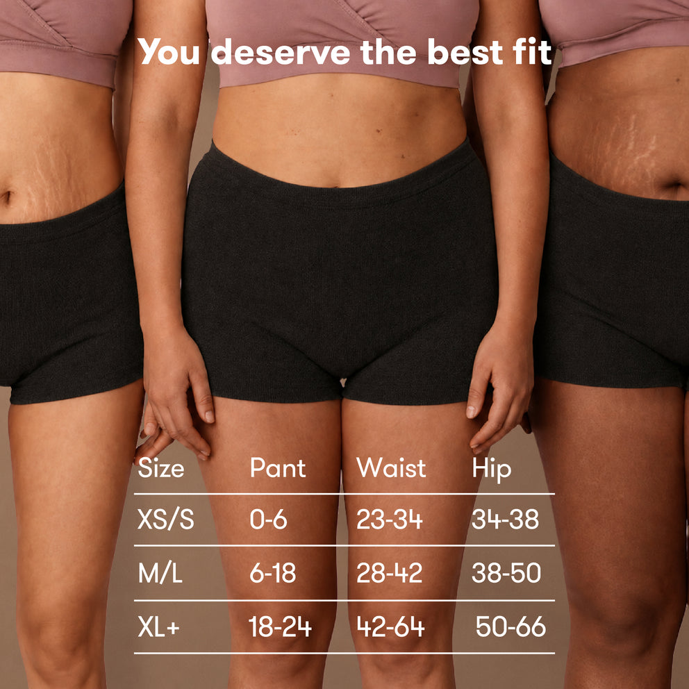 Postpartum Disposable Boyshort Underwear