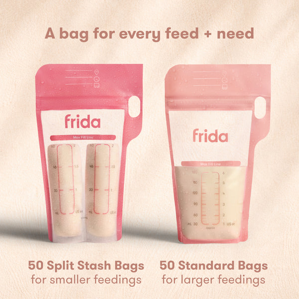 Breastmilk Storage Bags, 100ct Variety Pack