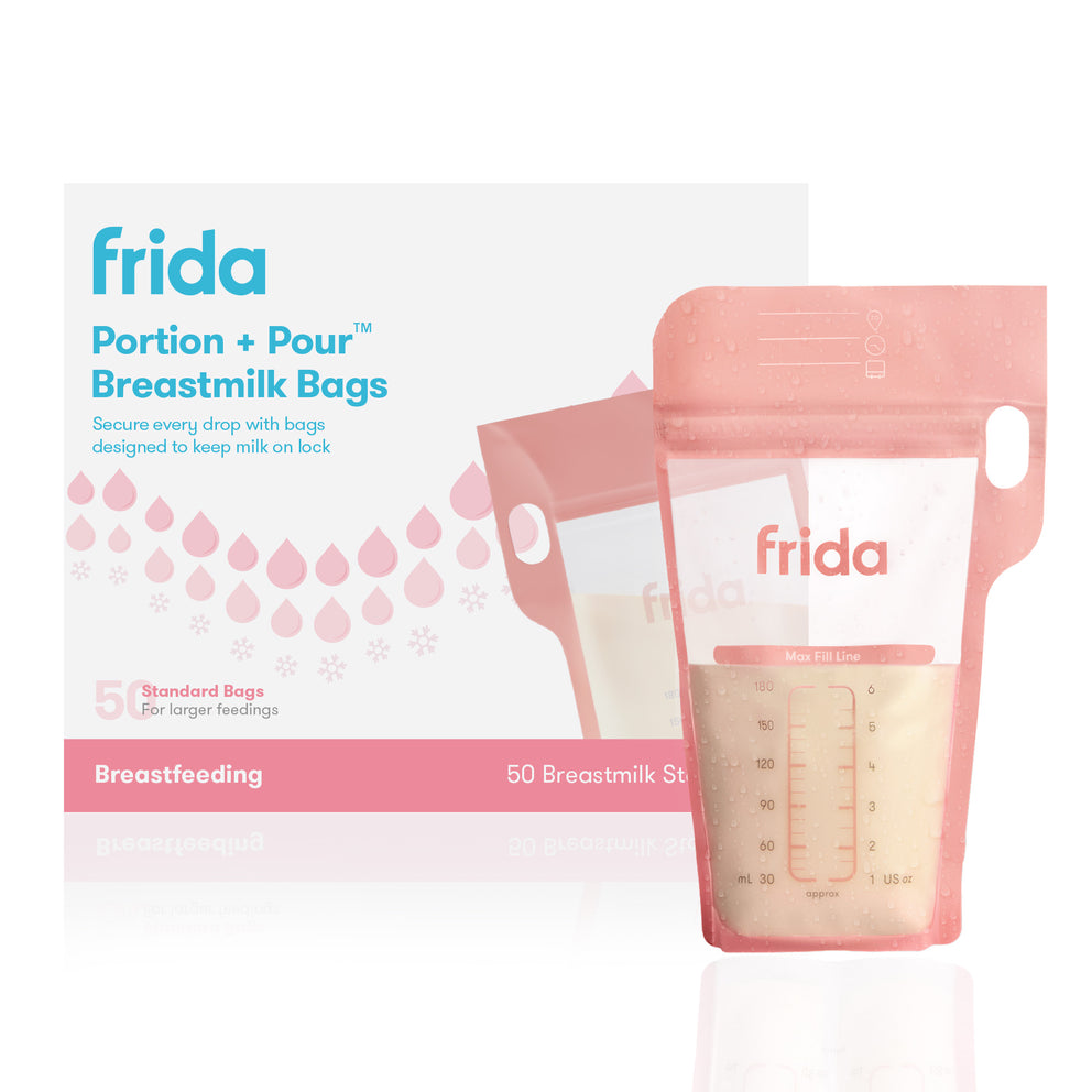 Breastmilk Storage Bags, 50ct Standard  Freeze \u0026 Thaw Milk Bags