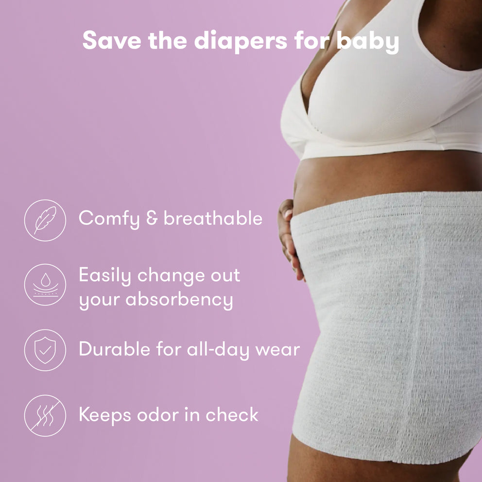 Boyshort Disposable Postpartum Underwear