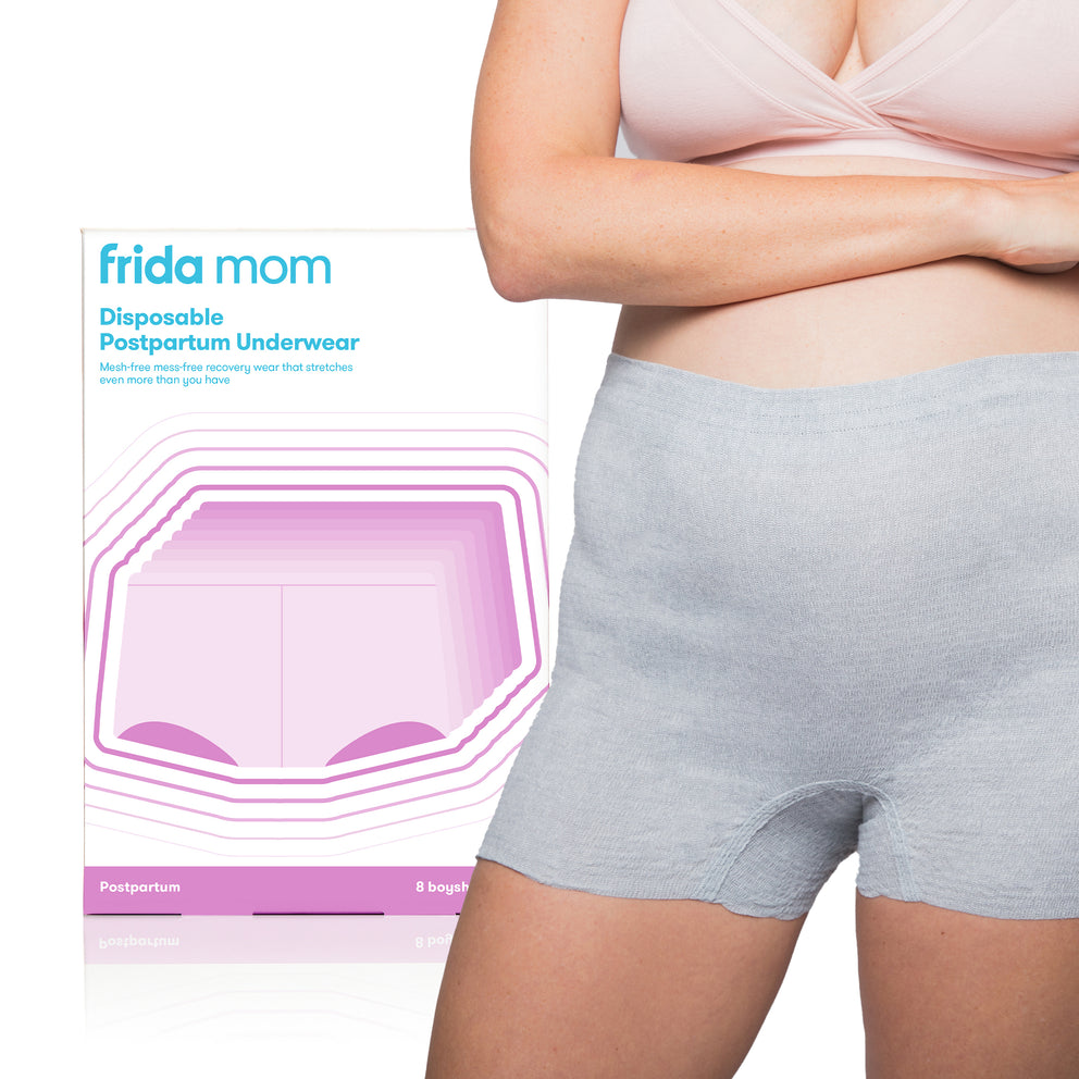 undies boy Boyshort Disposable Postpartum Underwear (8 Pack) – Frida | The fuss stops  here.