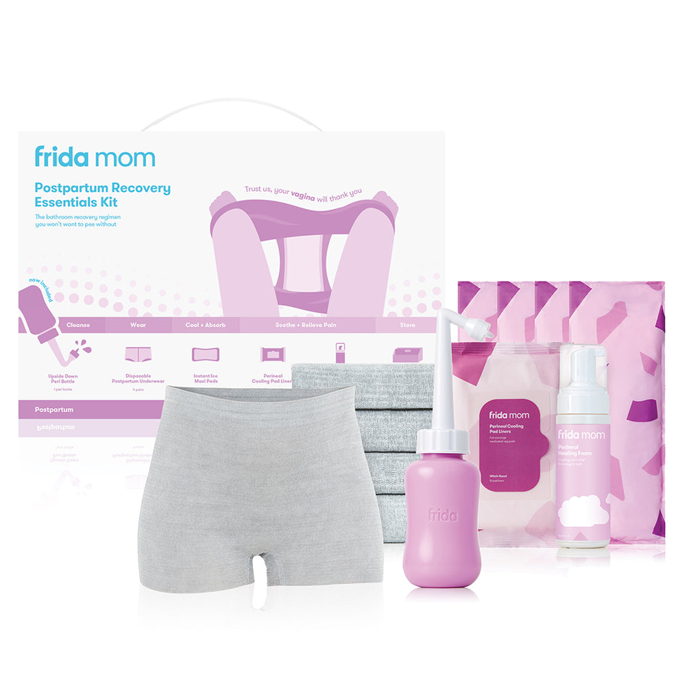 Postpartum Recovery Essentials Kit Now with Peri Bottle – Frida | The fuss  stops here.