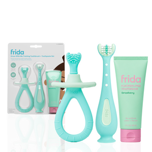 Grow-With-Me Baby & Toddler Toothbrush + Toothpaste Set