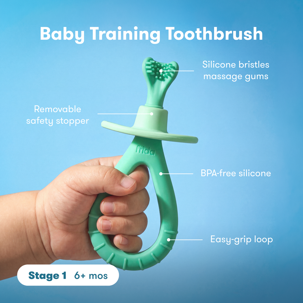 Grow-With-Me Baby \u0026 Toddler Toothbrush + Toothpaste Set