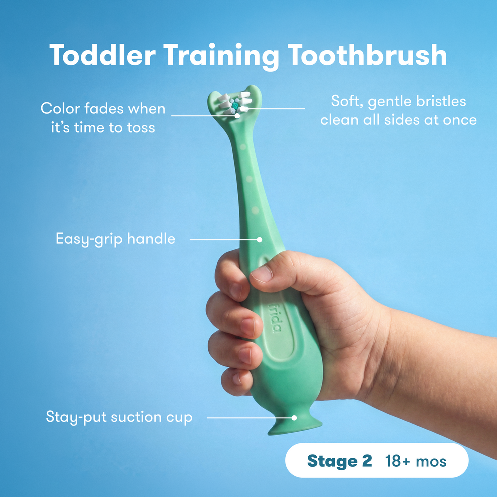 Grow-With-Me Baby \u0026 Toddler Toothbrush + Toothpaste Set
