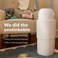 Odor-Blocking Diaper Pail