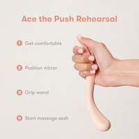 Prepare-to-Push Perineal Massage Wand