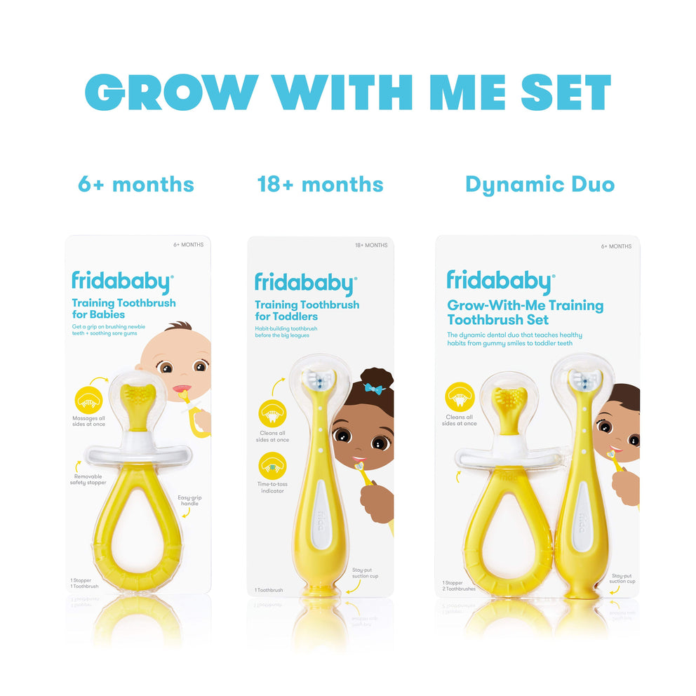 Fridababy Grow with me Training Toothbrush Set – Mignon