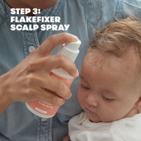 Oh Cr*p! Cradle Cap Flake Fixer Scalp Spray + Scalp Mask Duo
