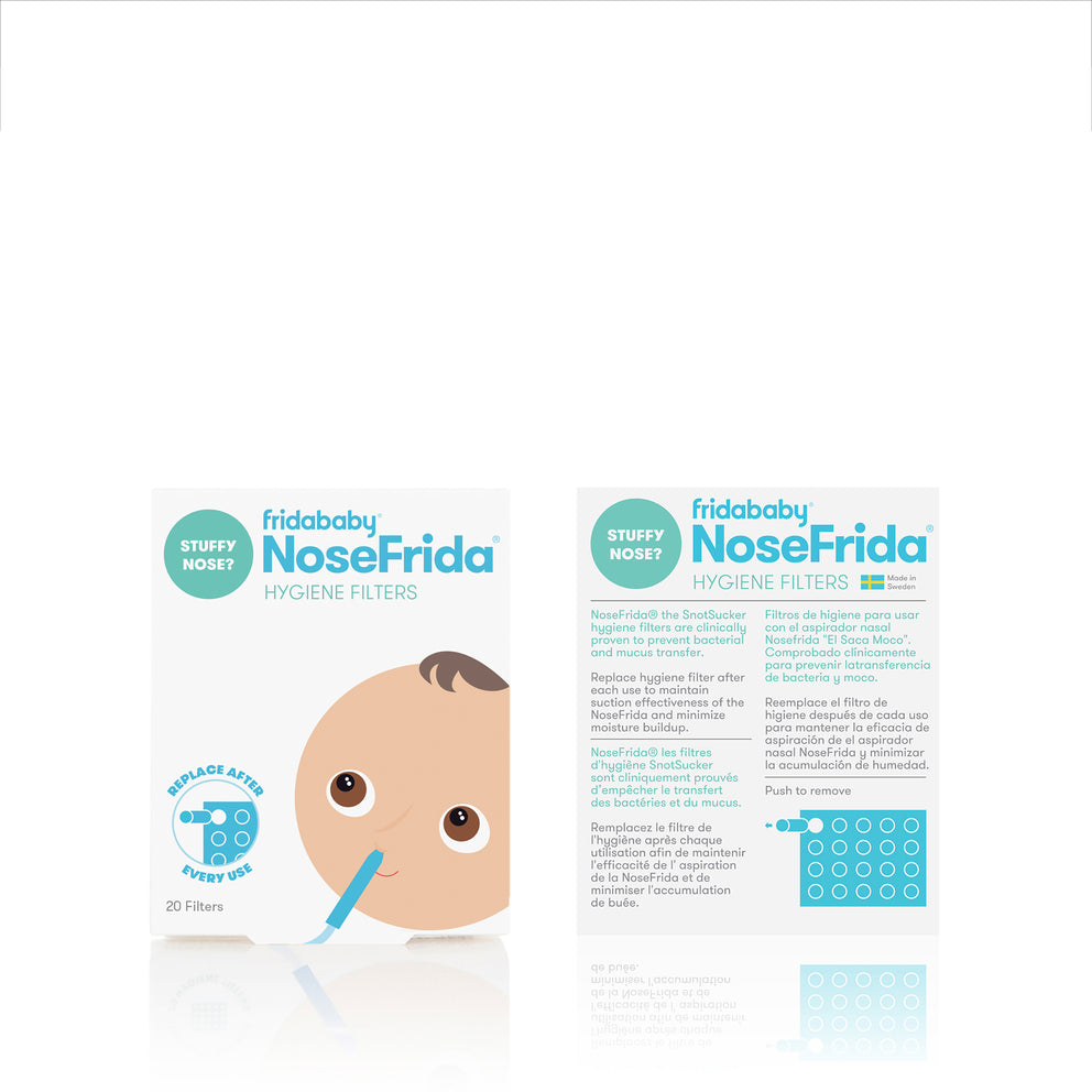 3x NoseFrida by Fridababy The SNOTSUCKER 1 Nosefrida & 4 Filters