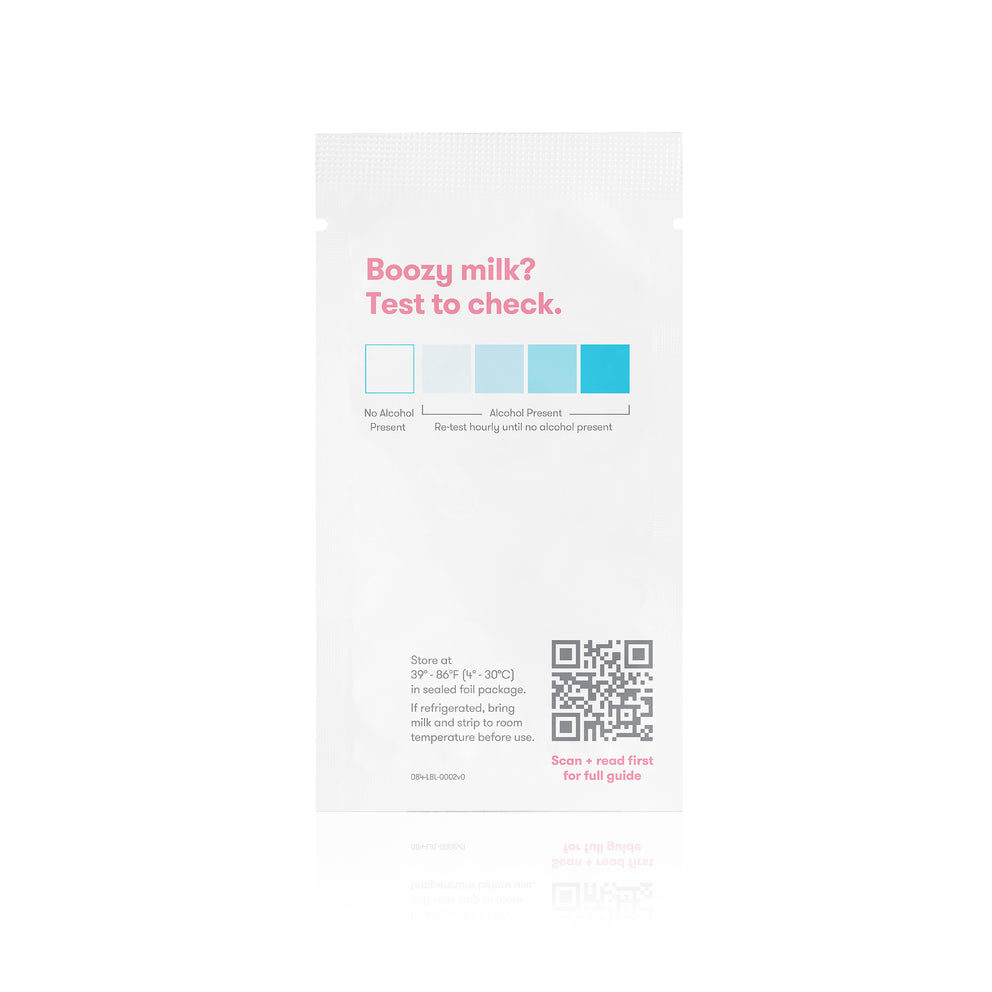 25 Milk Screening Strips Alcohol Test Strips for Breastfeeding Moms - Quick  Result Reliable Breastmilk Tests for The Presence of Alcohol in Breast