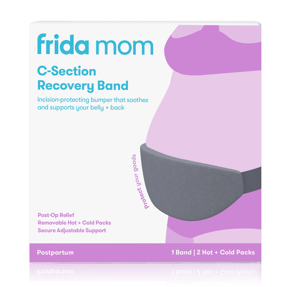 Frida Mom C-Section Recovery Band + 2 hot & cold packs NEW